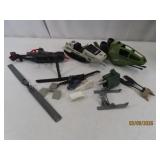 (3) AS IS c1980s GI JOE 6'ish Vehicles *parts*