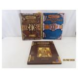 (3) D&D Dungeons & Dragons Rule/Hand Books vtg