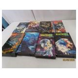 (4) 2pc Sets VHS Manga~Anime Movies Macross~Geist