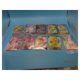 (10) 2020-2022 Assorted V VMAX Pokemon Cards