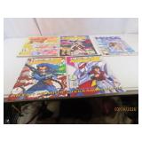 (5) asst vintage Anime' Foreign Magazines c2000 EC