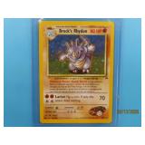 2000 Brock's Rhydon 2/132 Holo Pokemon Card