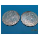 (2) 2015 Silver Ingot Rounds 1.98oz