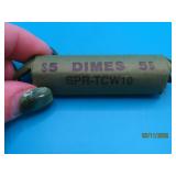 (50) US asst pre1964 Silver Dimes