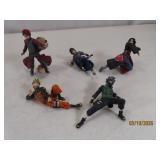 (5) NARUTO 2.75' Action Figures Toys