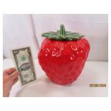 STRAWBERRY Pottery Cookie Jar McCoy USA 9'