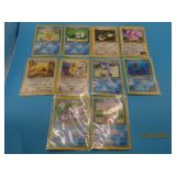 (10) 1999-2001 Assorted Vintage Pokemon Cards