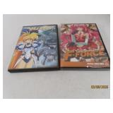(2) vtg ANIME' Movies DVD's F-FORCE & YUNA