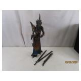 SPAWN 12' Mandarin Scarlet Edge 1999 Toy *incomplt