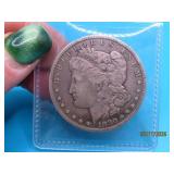 1880 cc Carson City Morgan Silver Dollar Coin