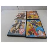 (4) asst Anime' vtg DVD Movies FFFemale~Beast~Trob