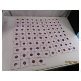 (94) asst 1910s/20s US Wheat Pennies Cents Coins