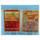 (2) 2022 'Ditto' Bidoof & Numel Pokemon GO Cards