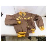 vtg c1980s WYOMING Slick szSM Button Coat PROFIT