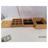 Wooden 3tier 8' Jewelry Storage Box EXC
