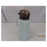 Antique SlagGlass Type 7' Syrup Jar