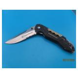 S&W 607s Fixed Blade BeltClip 4.75' Knife