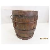 Antique 6.5' Wooden Barrel Jar?
