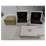 last (3) Watch Presentation Boxes AQUASWISS~Rotary