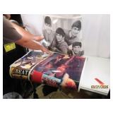 (3) THE BEATLES laminated 21x29 Posters