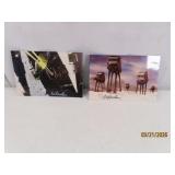 (2) 3x5 STAR WARS autographed 'GW Roundtree' Pics