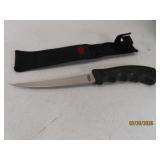BERKLEY 9' Fish Filet Knife + Nylon Sheath EXC