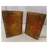 pair BORGHESE 'Book' vintage Bookends