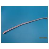 Sterling & CZ Bling 7.25' Beautiful Bracelet 13.2g