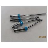 (4) BLUE POWER SwivelEnd Adj 1/2'dr Sockets spec