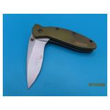 KERSHAW fixedblade beltclip 1620cl 3.5' Knife grn