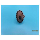 Sterling sz6.5' MOP Ring 3g