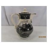 vtg Farmer's Scene VILLEROY BOCH 8' Pitcher