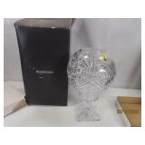 WATERFORD Crystal 10' CECILY Ball Hurricane Lamp B