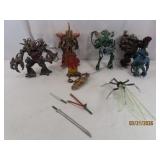(7) c1990s SPAWN McFarland Action Figures Toys
