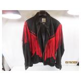 vintage MID WESTERN sz38 Dangle SouthWest Coat