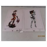 (2) Ltd Ed Signed (100only) Fantasy Art KABUKI STD