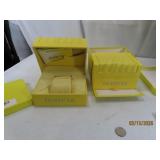 (2) INVICTA yellow Watch Presentation BOXES ONLY