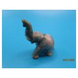 StoneCarved 1.5' ELEPHANT Fetish Figure