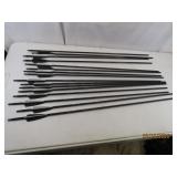(16) Colorful Eagle SPINE500 Carbon Archery Arrows