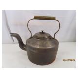 Antique J&J SIDDONS no1 Cast Iron Tea Kettle