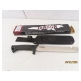 New TRS Survival Tactical GATOR 16' Knife boxed