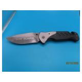 KABAR 3085 beltclip 5' SingleBlade Knife BEAVER