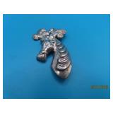 PlumeHead HORSE Sterling vtg 2' Pin 5.7g