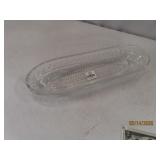 New WATERFORD Crystal 15.25' Cracker Tray MARQ