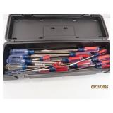 New 20pc CRAFTSMAN Screwdriver Set + Hard Box 22'