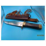 Italy CVA brand 12' Fixed Blade Hunting Knife +sth