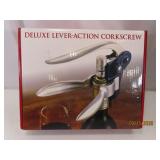 LikeNew LeverAction Wine Bottle Corkscrew Deluxe