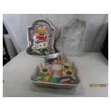 last (3) OverHill~Pocahontas~POOH alum Cake Pans