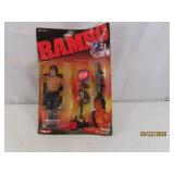 on card 1982 RAMBO Action Figure Toy *AA*