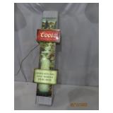 early vtg COORS 30x7 Metal LIghted Wall Beer Sign